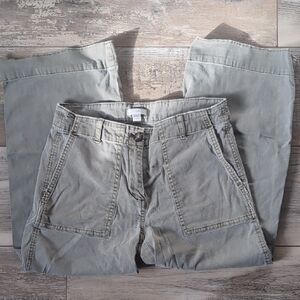 J. Jill Olive Buttoned Pants